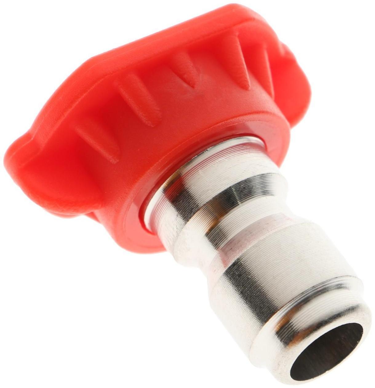 Насадка-распылитель, 0-15-25-40 град, посадочный d=12 мм, набор 4 шт