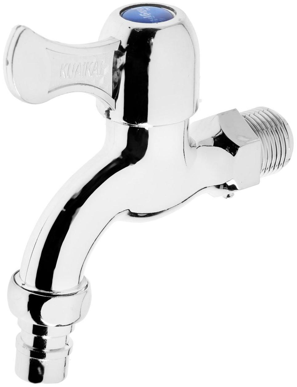 Кран водоразборный со штуцером ZEIN, 1/2