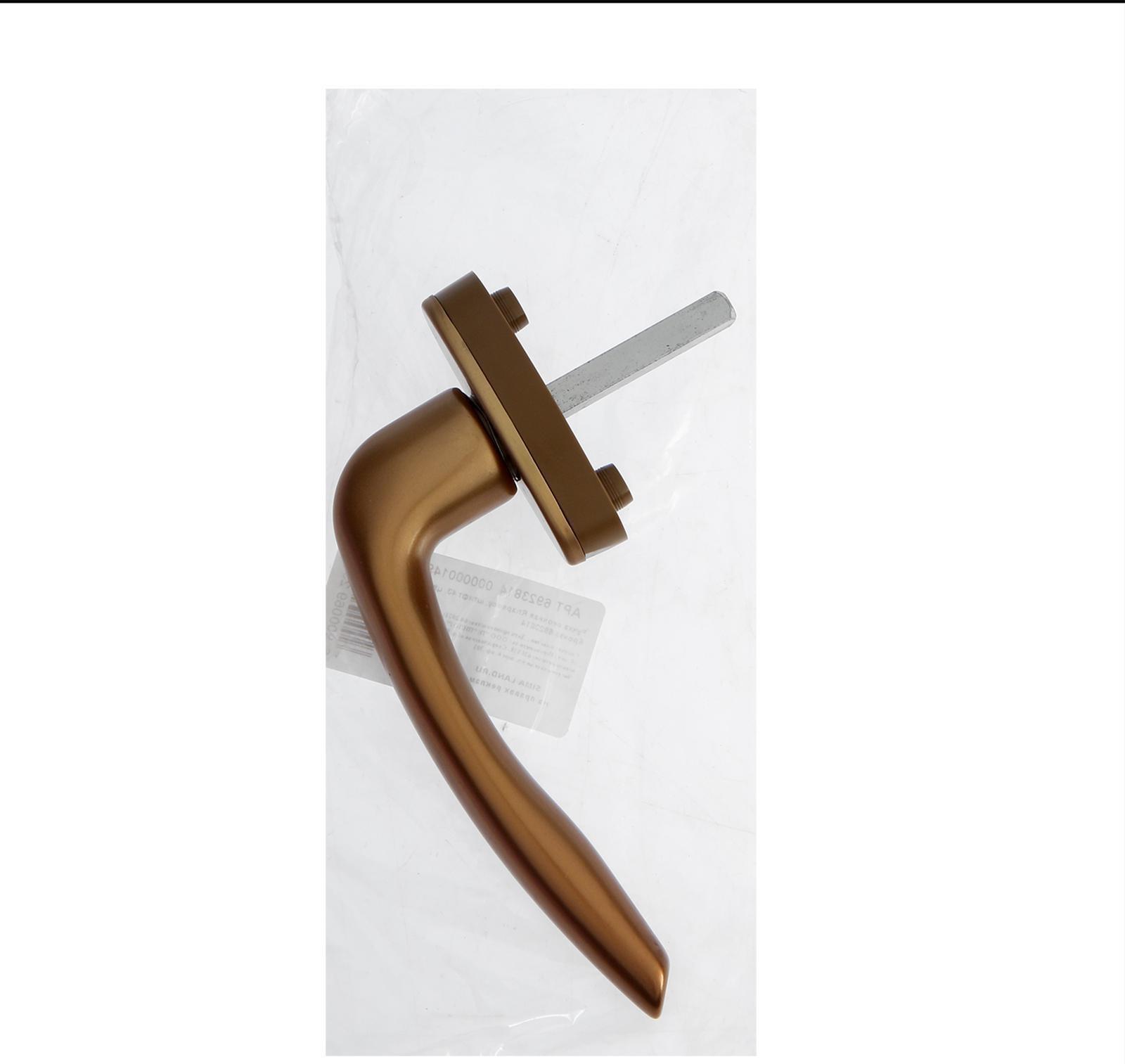 Ручка оконная Rhapsody, штифт 43, цвет бронза