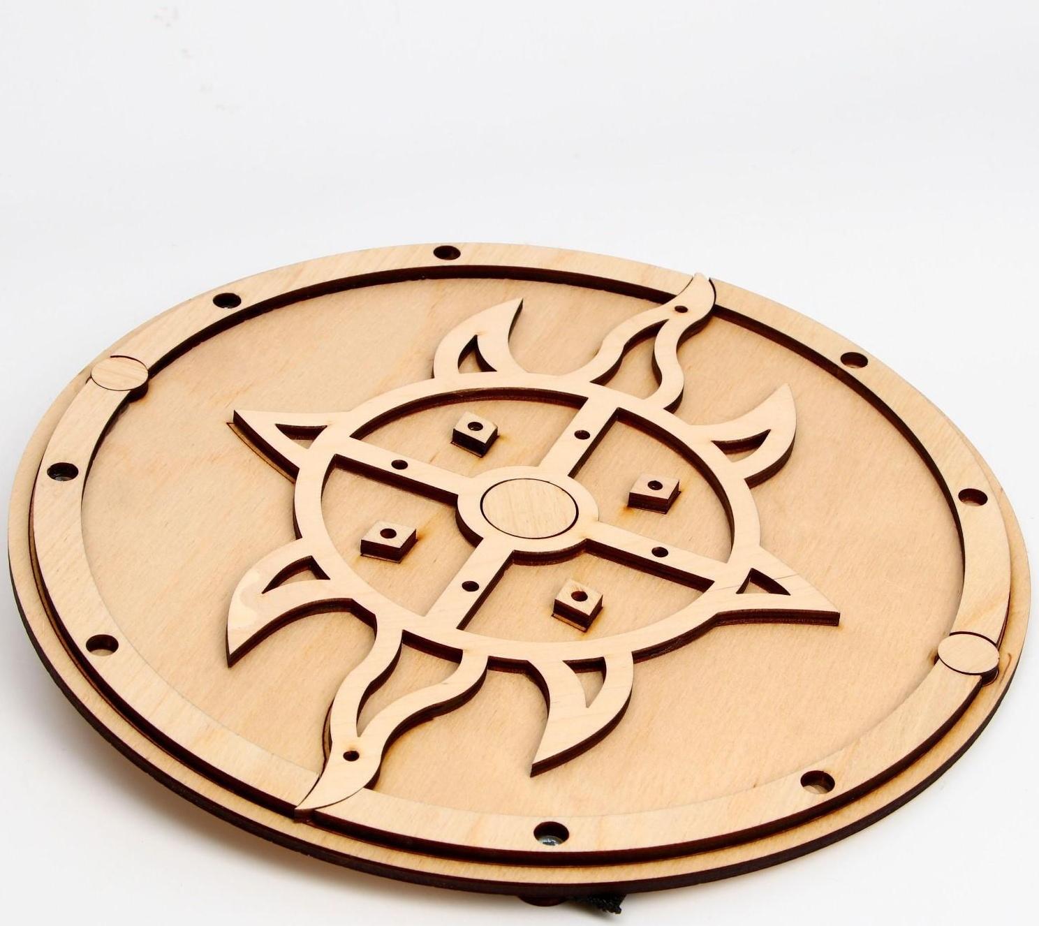 Деревянное оружие «Щит» 25×25×3,2 см