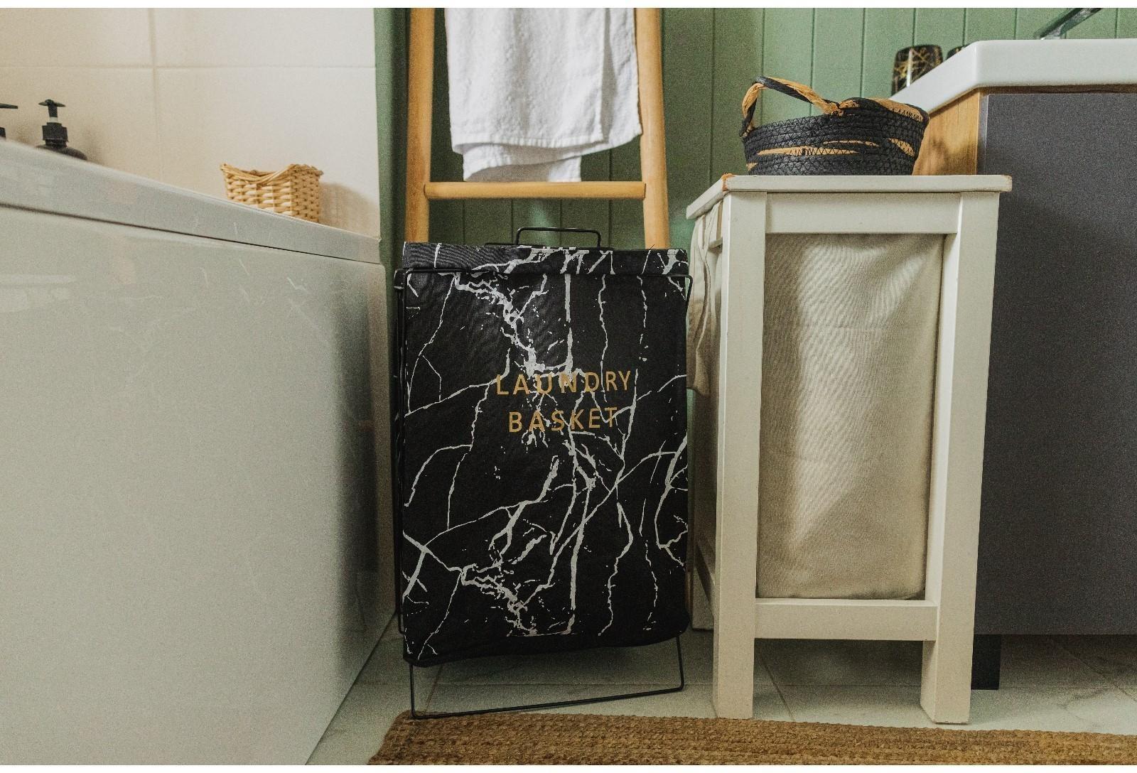 Корзина универсальная «Монро», 40×26×50 см, цвет чёрный