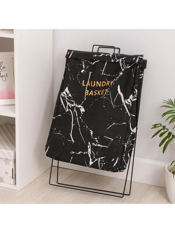 Корзина универсальная «Монро», 40×26×50 см, цвет чёрный