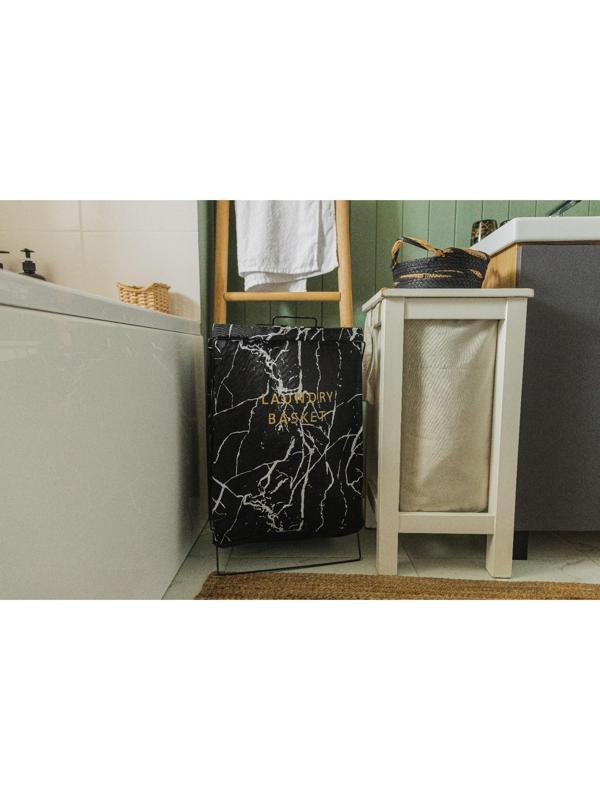 Корзина универсальная «Монро», 40×26×50 см, цвет чёрный