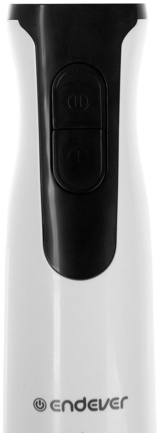 Блендер Endever Sigma-78, погружной, 1000 Вт, 0.6 л, 2 скорости, белый/черный