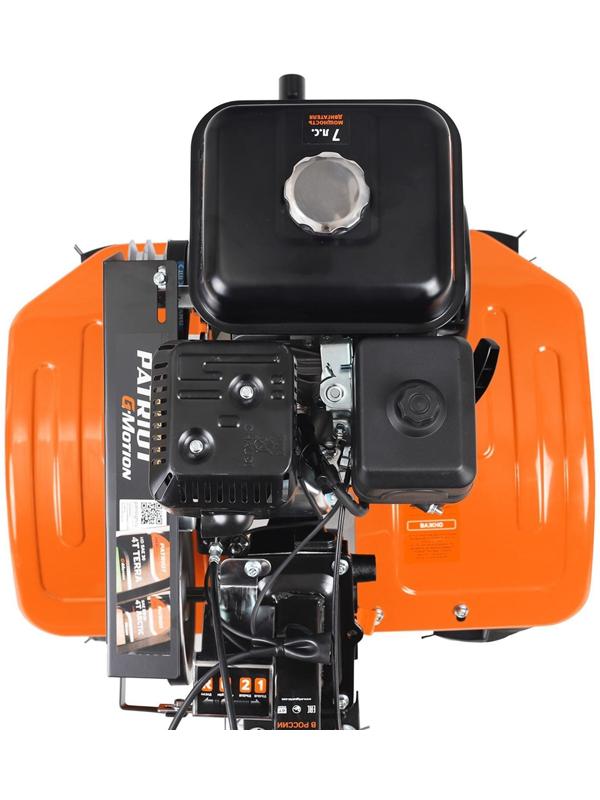 Мотоблок Patriot КАЛУГА М, бенз., 7 л.с, 5.15 кВт, 4/2 скор., 90х30 см, пониженная передача