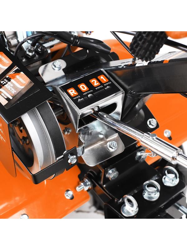 Мотоблок Patriot КАЛУГА М, бенз., 7 л.с, 5.15 кВт, 4/2 скор., 90х30 см, пониженная передача