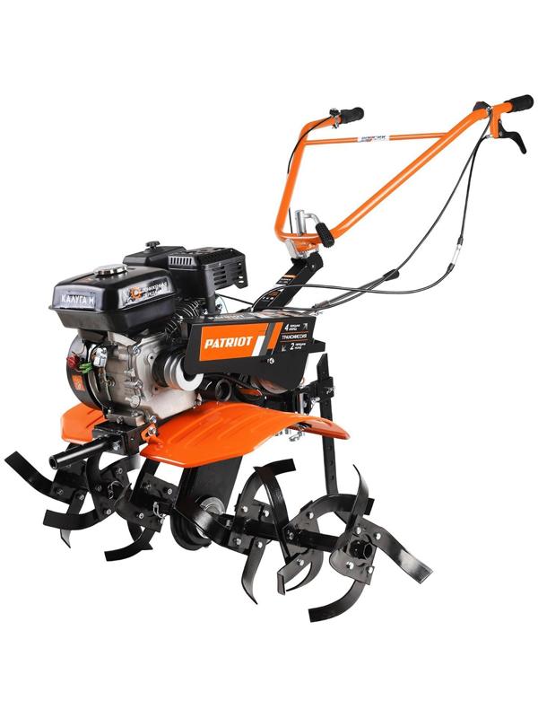 Мотоблок Patriot КАЛУГА М, бенз., 7 л.с, 5.15 кВт, 4/2 скор., 90х30 см, пониженная передача
