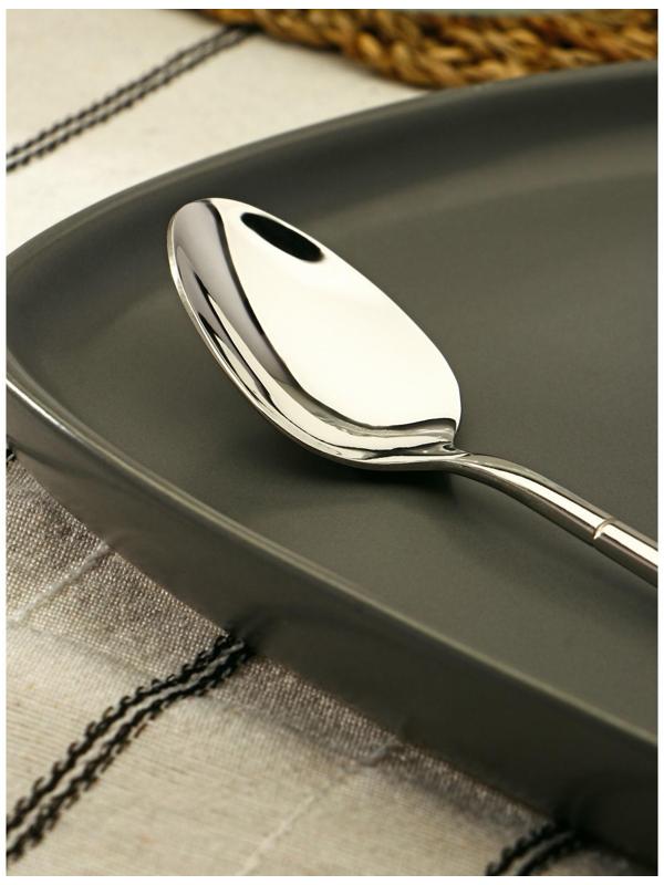 Ложка чайная из нержавеющей стали Magistro, h=15,5 см, цвет серебряный