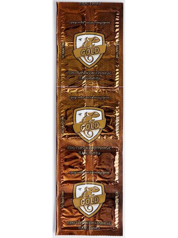 Пластины от комаров, микс, 10 шт