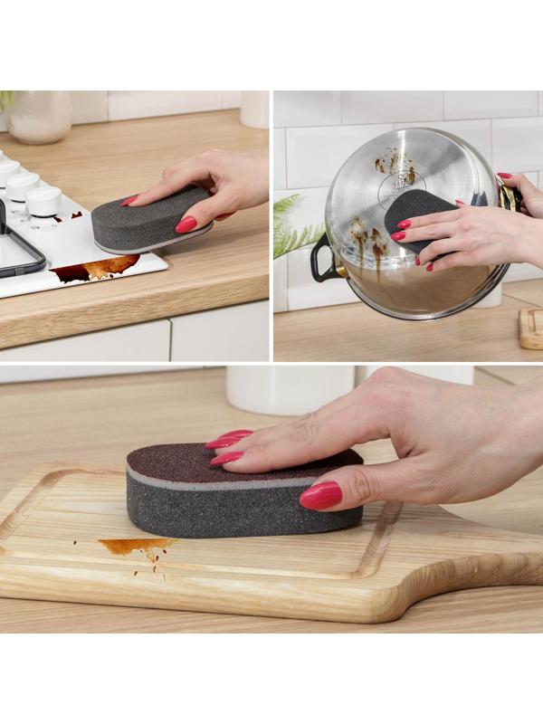 Губка чистящая «Чудо-губка», 12×7,5×3 см