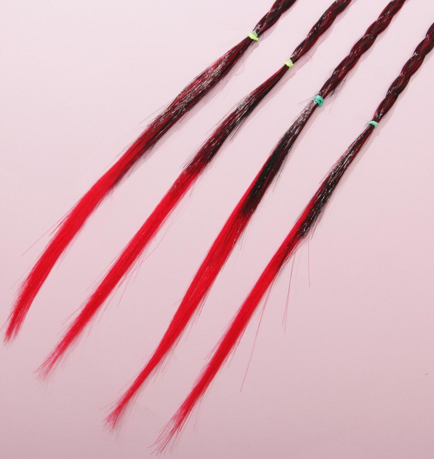 Цветные косички для волос «Время волшебства», на резинке