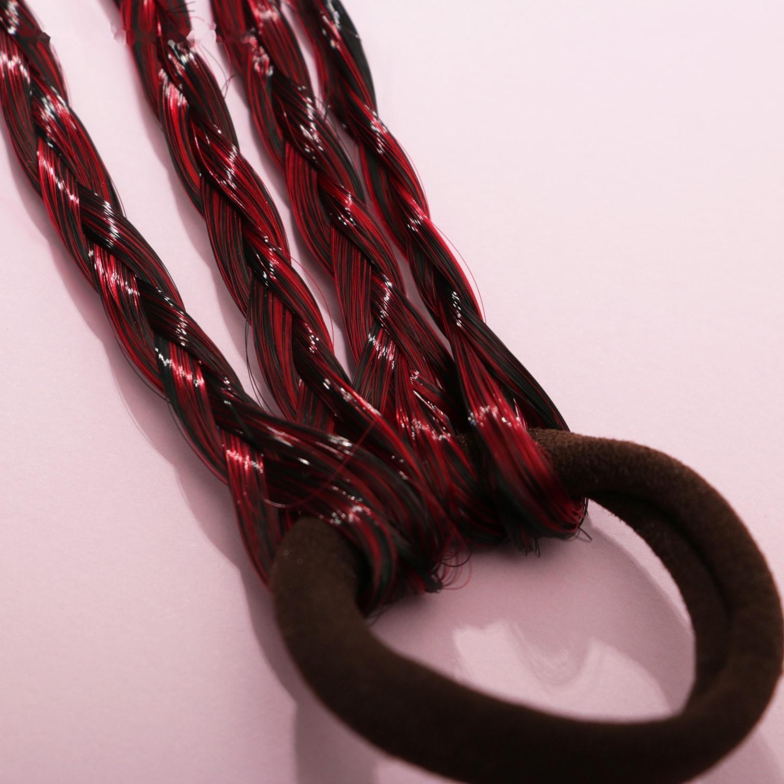 Цветные косички для волос «Время волшебства», на резинке