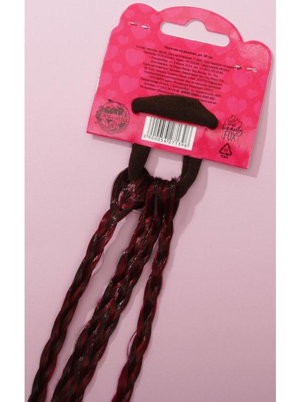 Цветные косички для волос «Время волшебства», на резинке