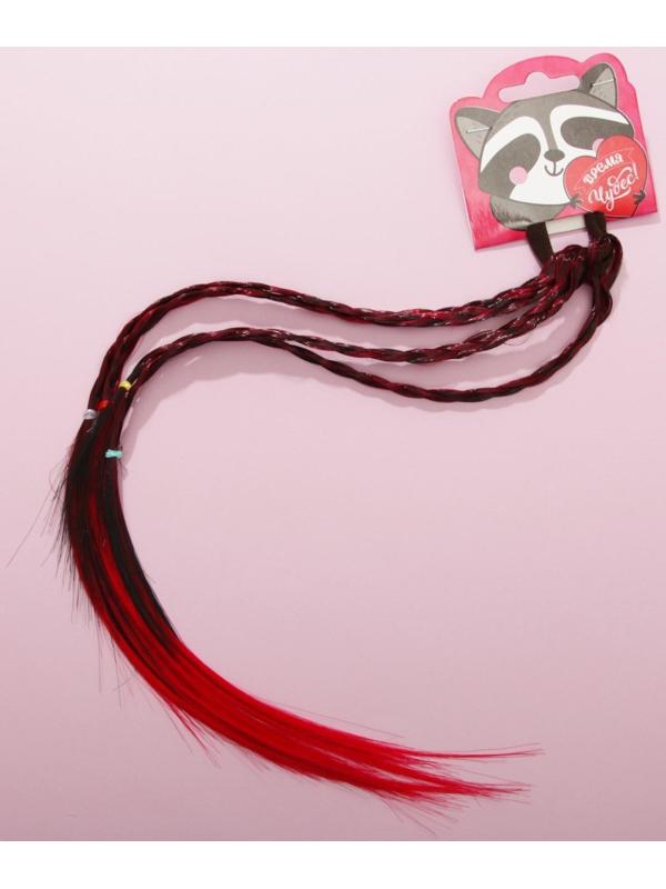 Цветные косички для волос «Время волшебства», на резинке