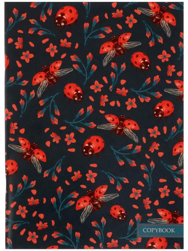 Тетрадь А4, 48 листов в клетку Calligrata 