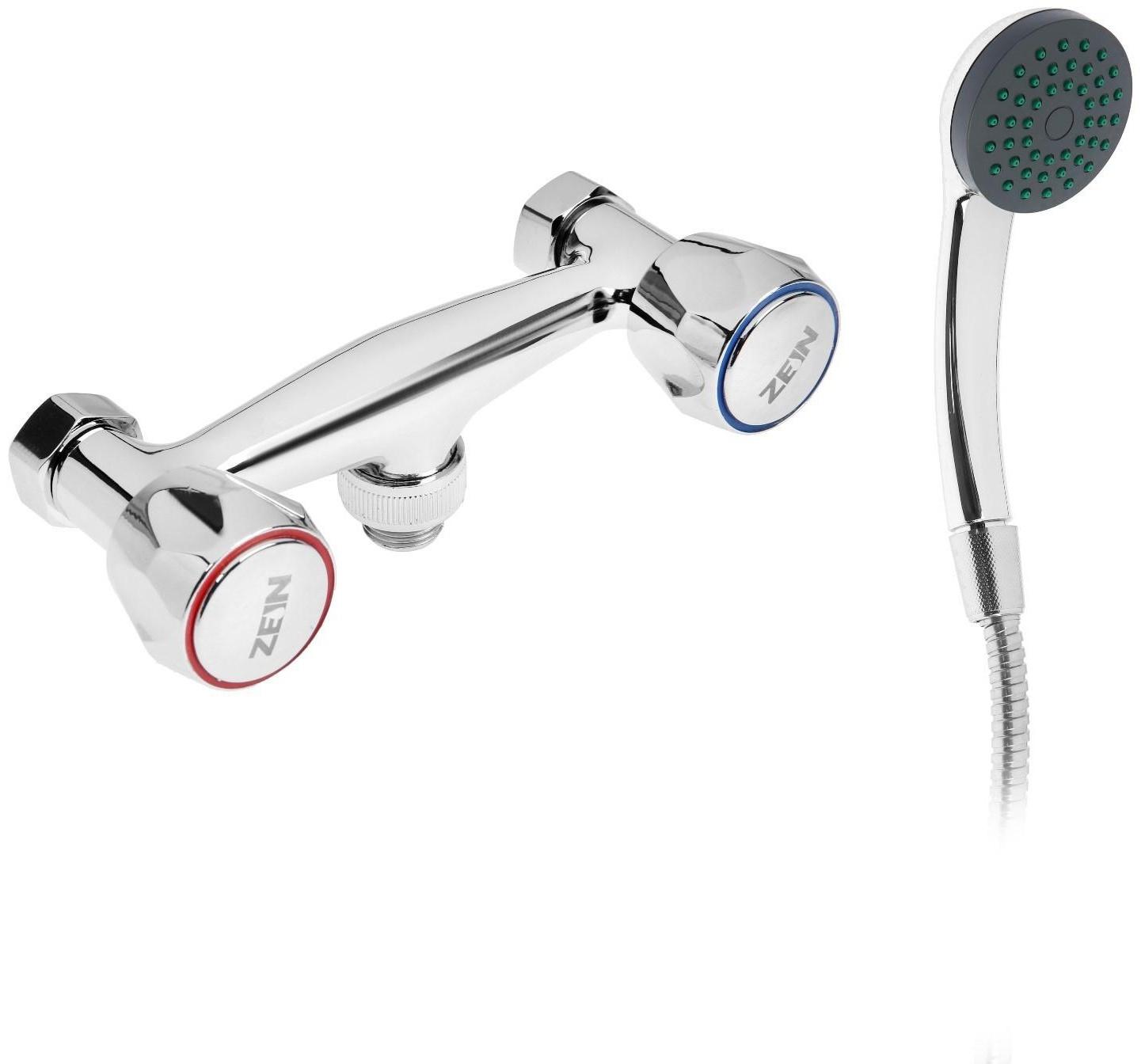 Смеситель для душа ZEIN ZC2053, кран-букса латунь 1/2