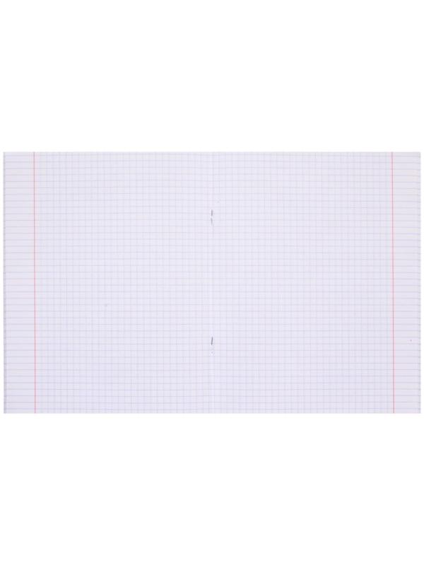 Тетрадь 48 листов в клетку на скрепке METALLIC 