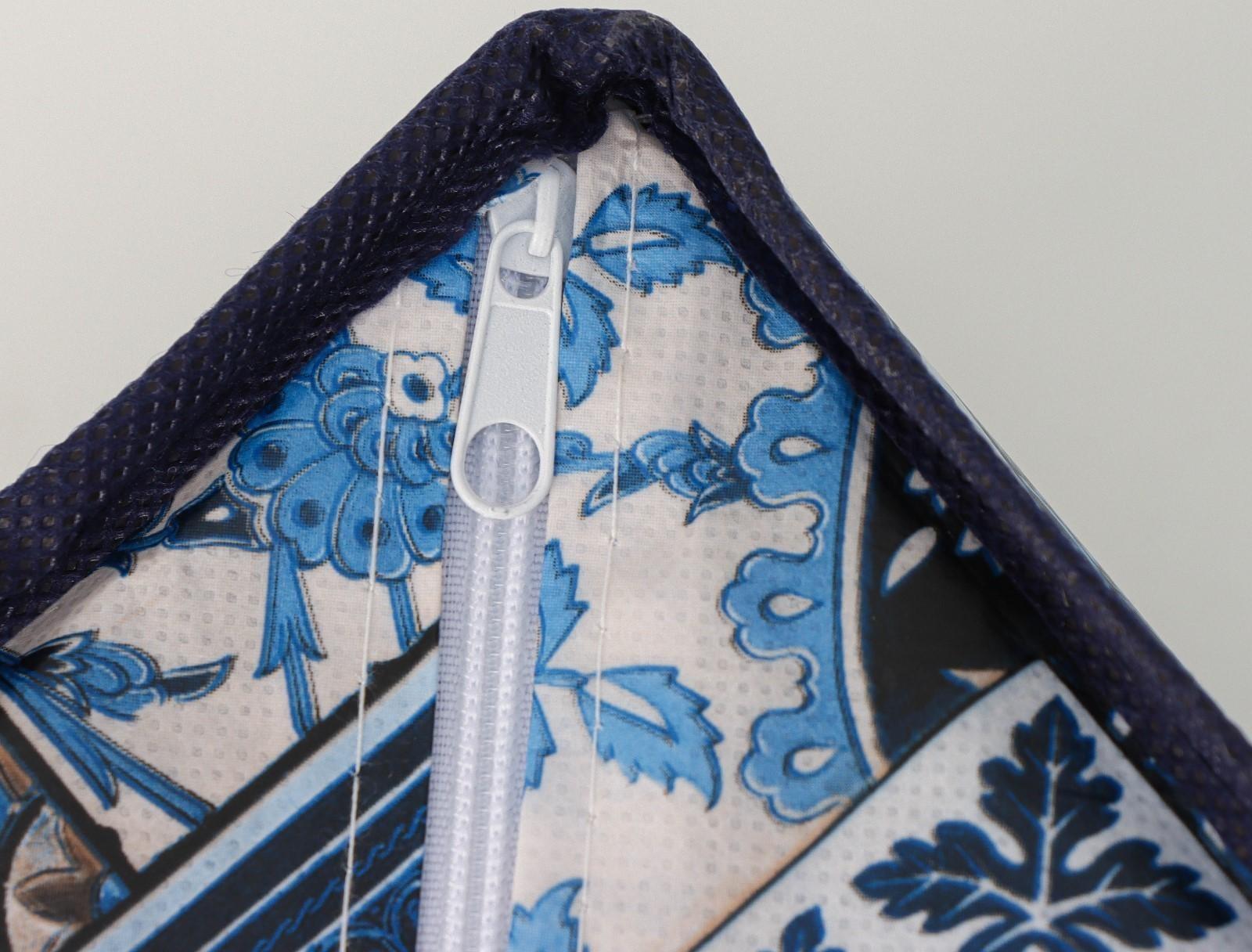 Органайзер для хранения белья Доляна «Мозаика», 16 отделений, 32×32×12 см, цвет синий