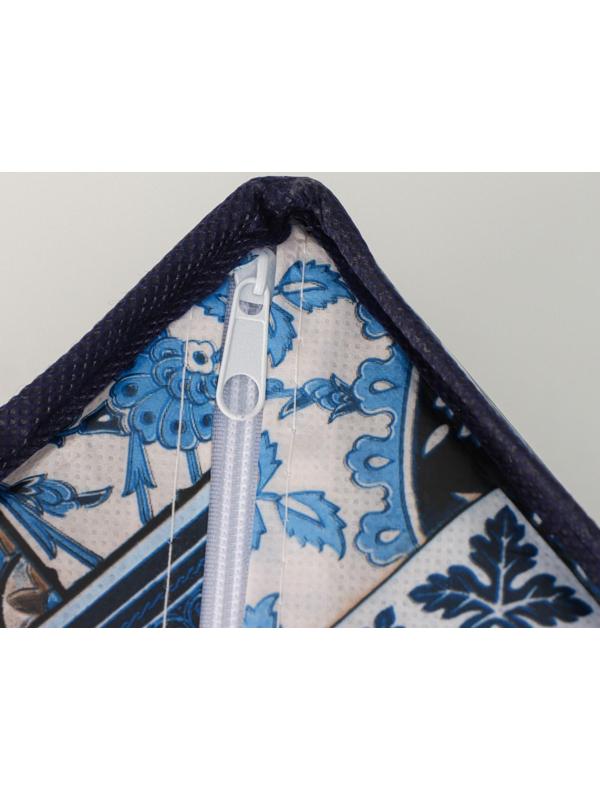 Органайзер для хранения белья Доляна «Мозаика», 16 отделений, 32×32×12 см, цвет синий