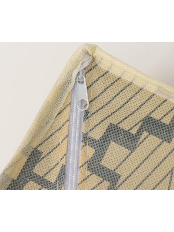 Органайзер для хранения белья Доляна «Гэтс», 8 отделений, 28×14×10 см, цвет бежевый