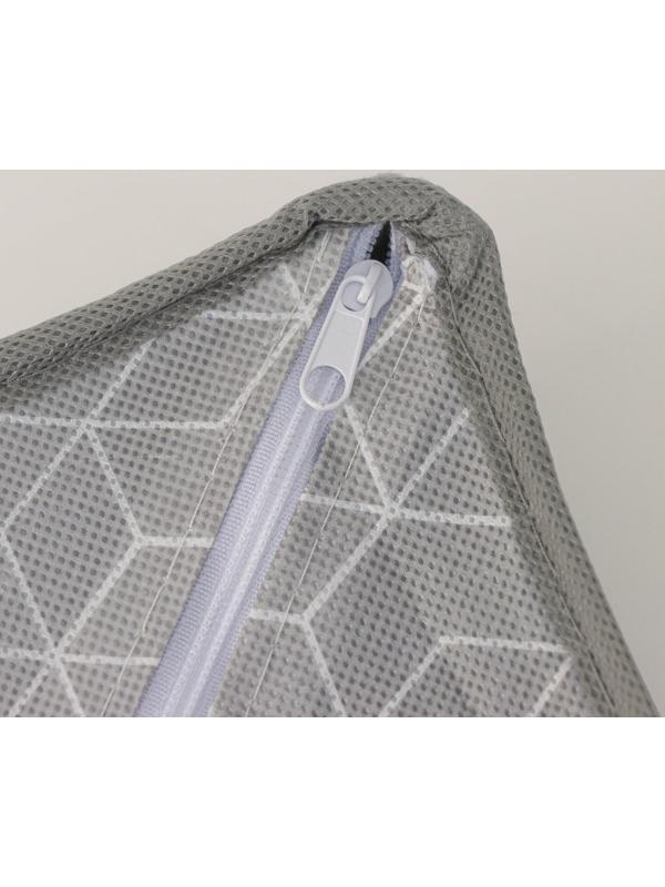 Органайзер для хранения белья Доляна «Фора», 7 отделений, 34×30,5×10 см, цвет серый