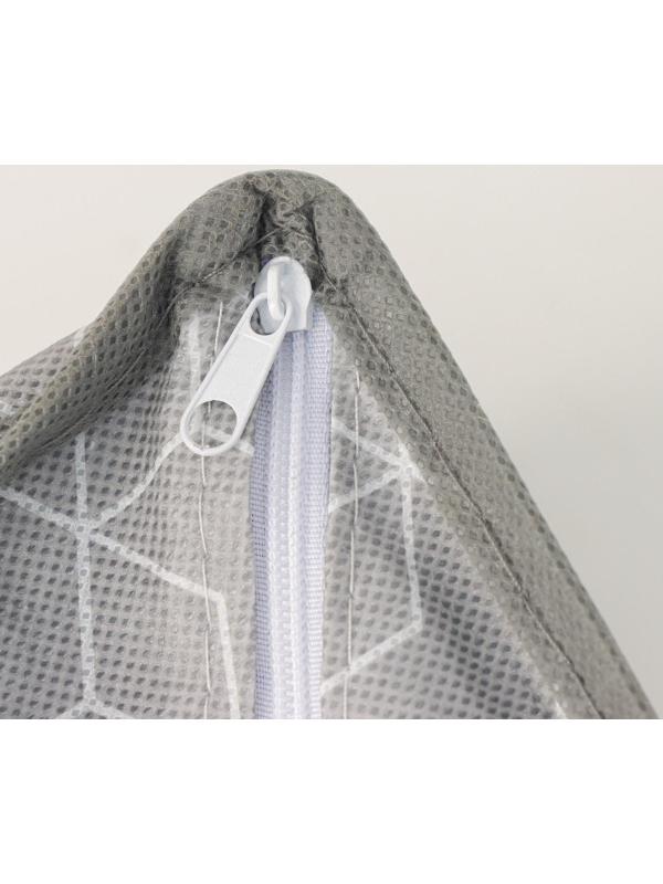 Органайзер для хранения белья Доляна «Фора», 12 отделений, 32×24×12 см, цвет серый