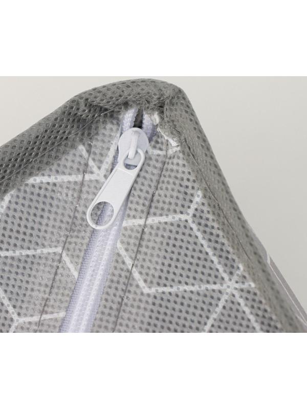 Органайзер для хранения белья Доляна «Фора», 24 отделения, 30×33×10 см, цвет серый