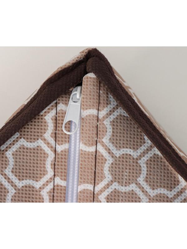 Органайзер для хранения белья Доляна «Браун», 24 отделения, 30×33×10 см, цвет коричневый