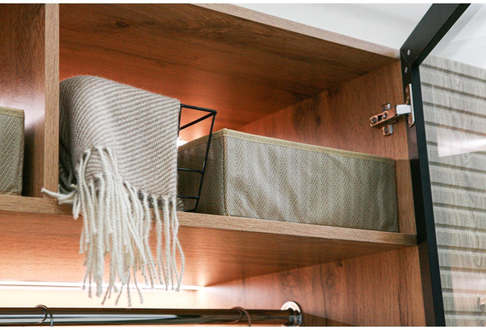 Органайзер для хранения белья Доляна «Гусиная лапка», 16 отделений, 32×32×12 см, цвет бежевый