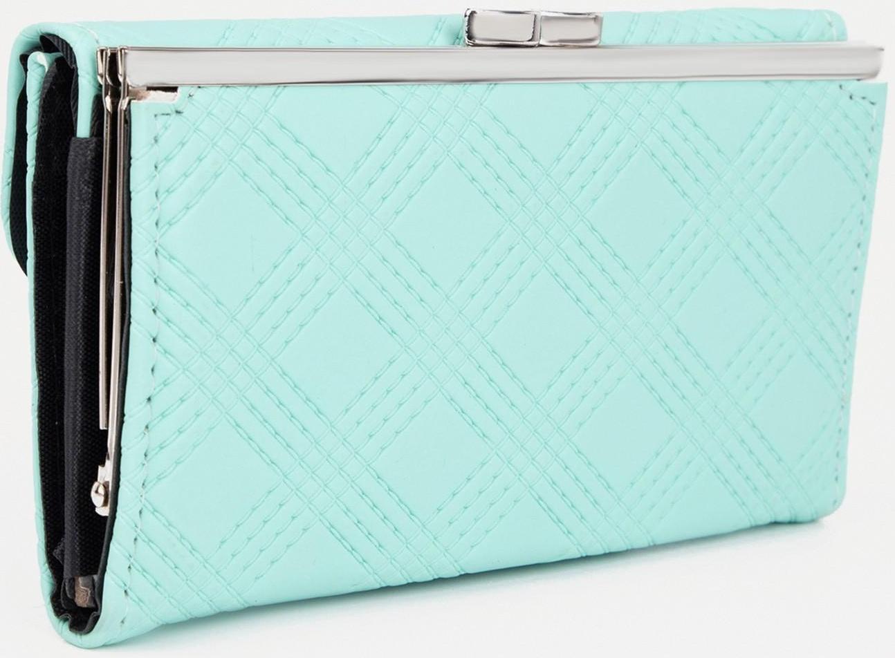 Кошелёк на магните, цвет зелёный