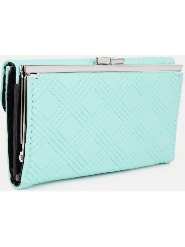 Кошелёк на магните, цвет зелёный