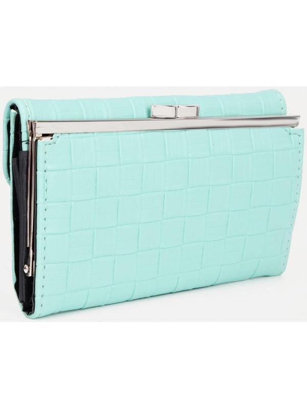 Кошелёк на магните, цвет зелёный