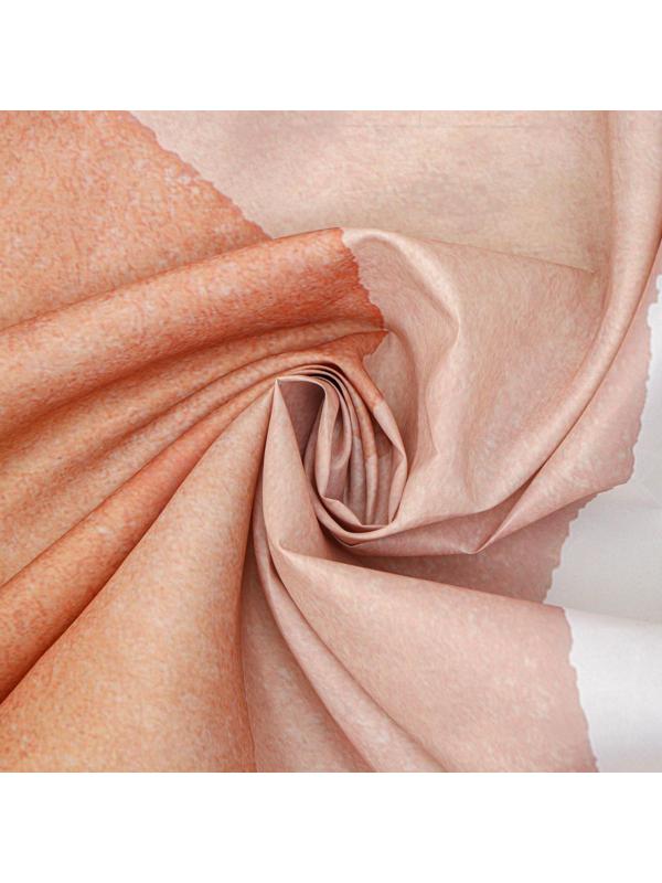 Штора для ванны Доляна «Беж», с люверсами, 180×180 см, полиэстер