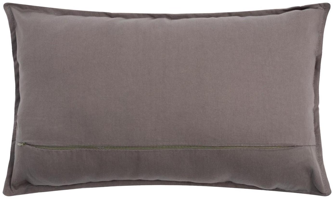 Подушка Этель, 30х50+1 см, серый, 100% хлопок