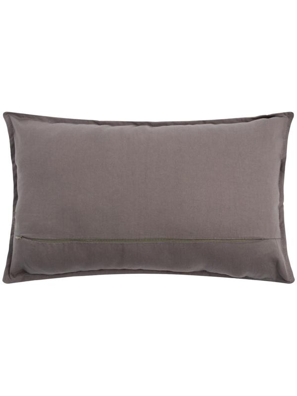 Подушка Этель, 30х50+1 см, серый, 100% хлопок