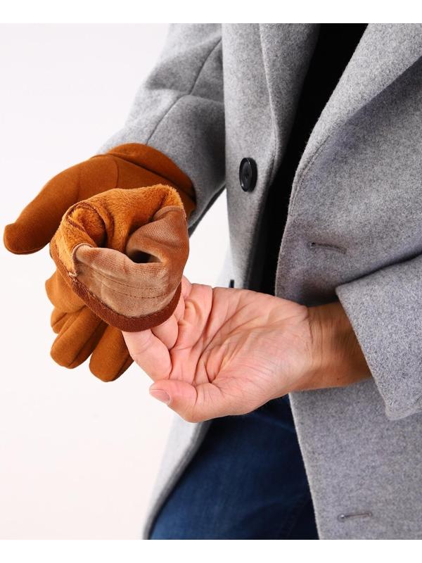 Перчатки мужские, безразмерные, цвет бежевый