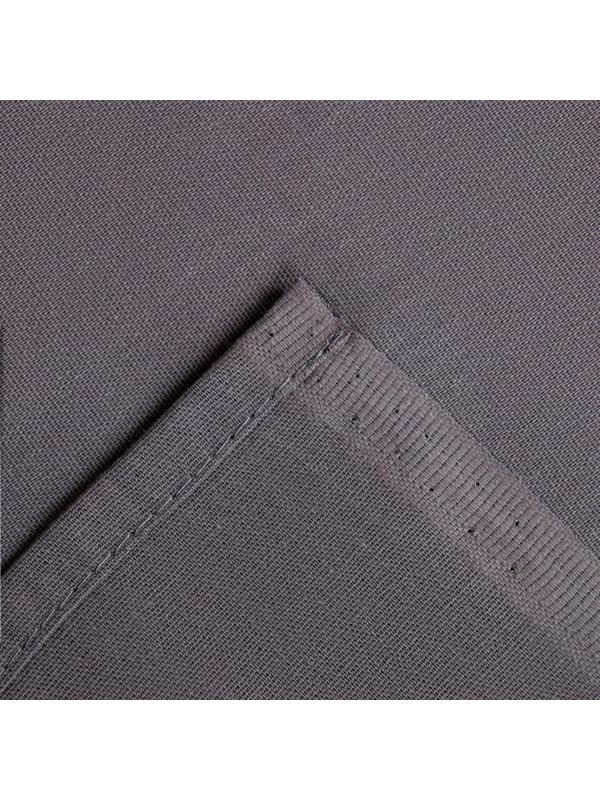 Простыня Этель 200х215, цвет серый, 100% хлопок, бязь 125г/м2