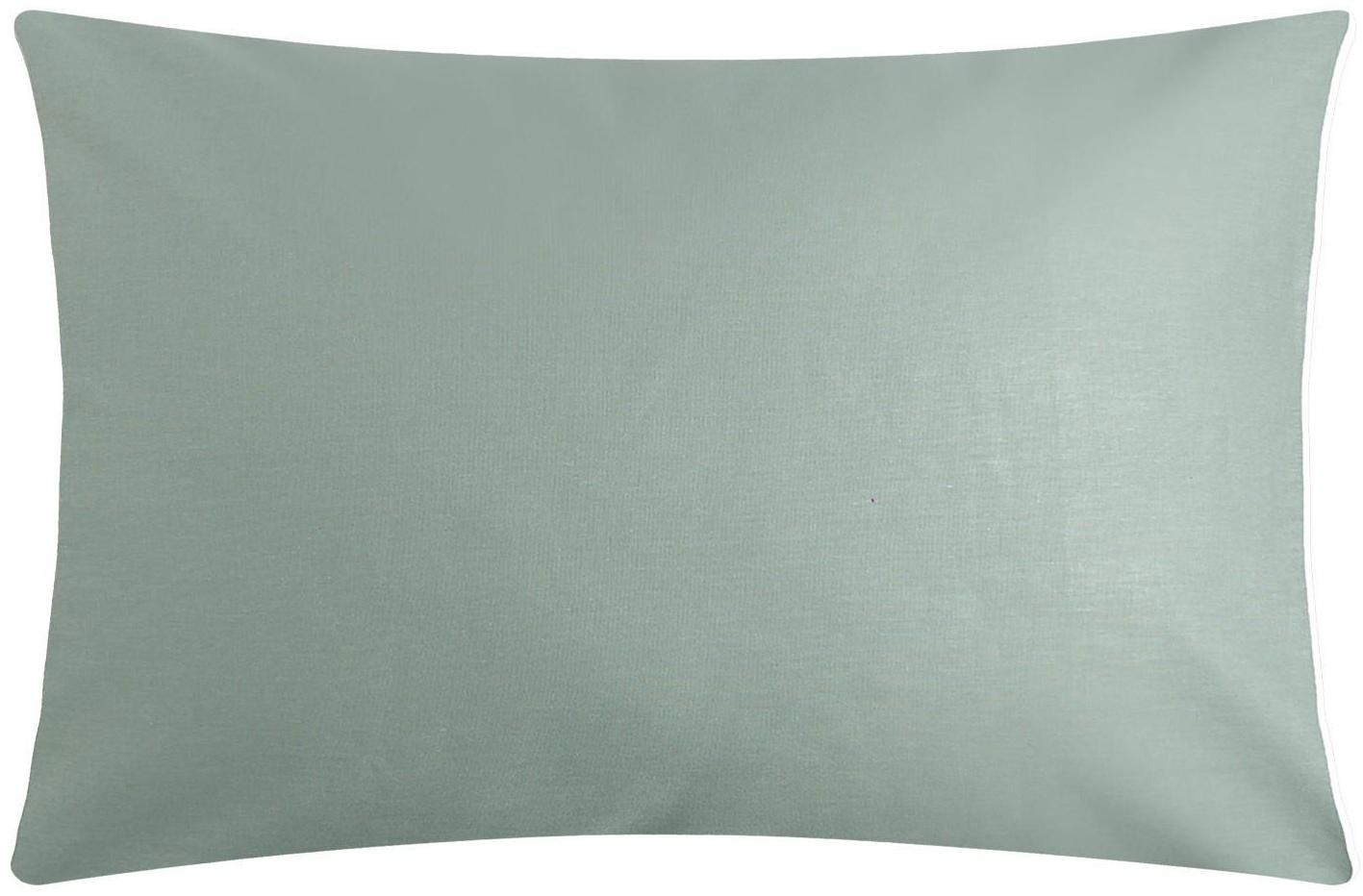 Наволочка Этель 50х70, цвет серо-зеленый, 100% хлопок, бязь 125г/м2
