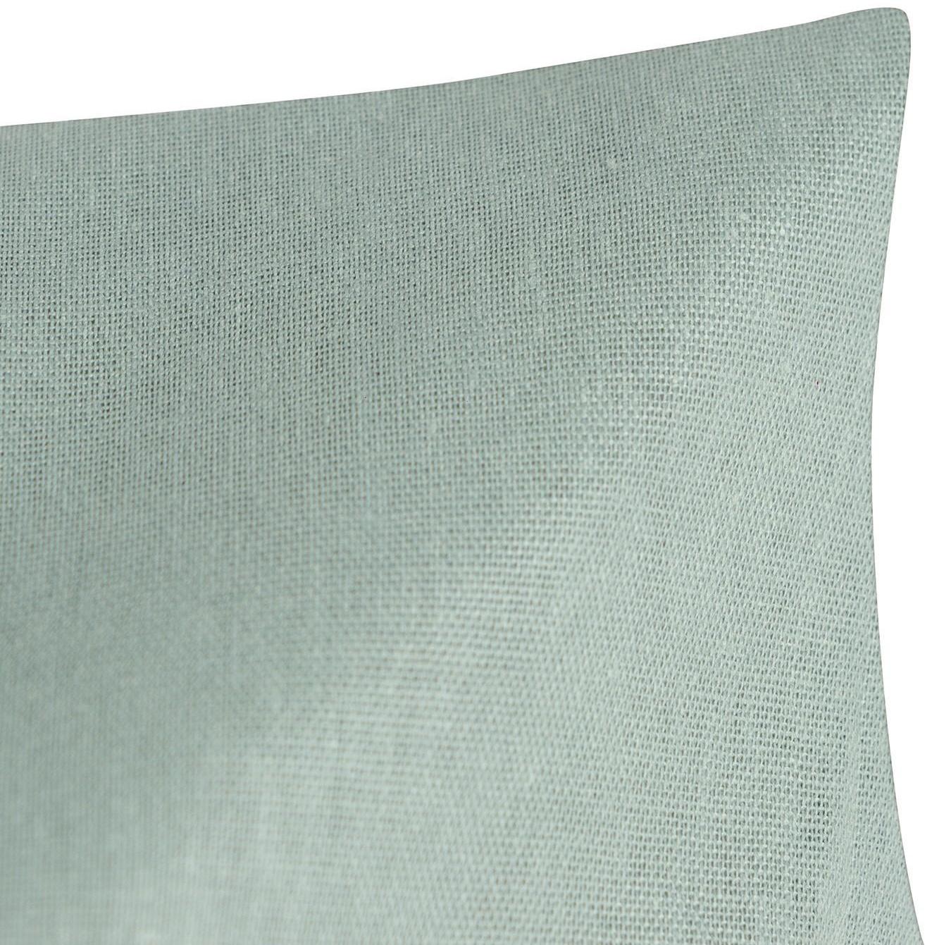 Наволочка Этель 50х70, цвет серо-зеленый, 100% хлопок, бязь 125г/м2