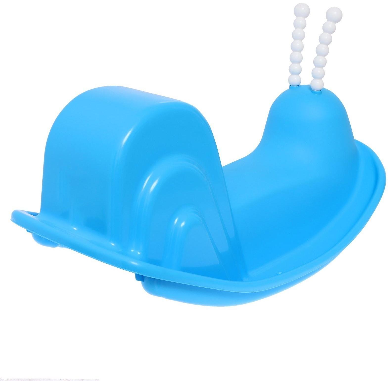 Качалка «Улитка», цвет голубой
