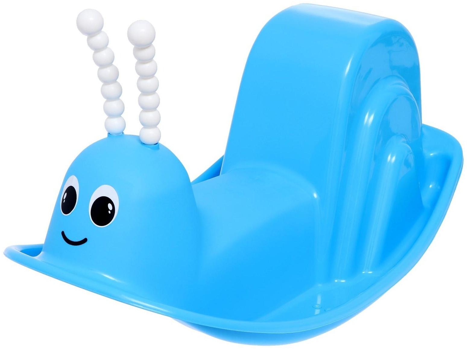 Качалка «Улитка», цвет голубой