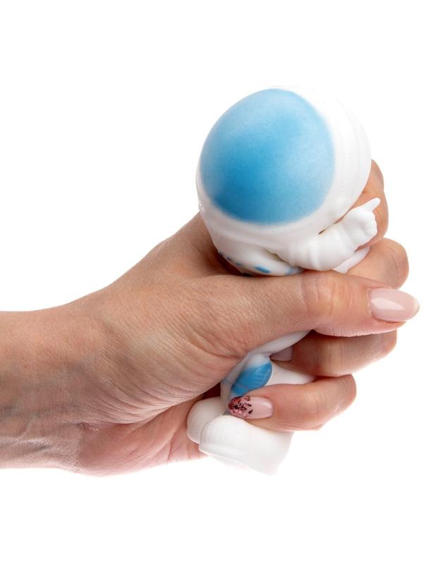 Мялка «Космонавт» с пастой, цвета МИКС