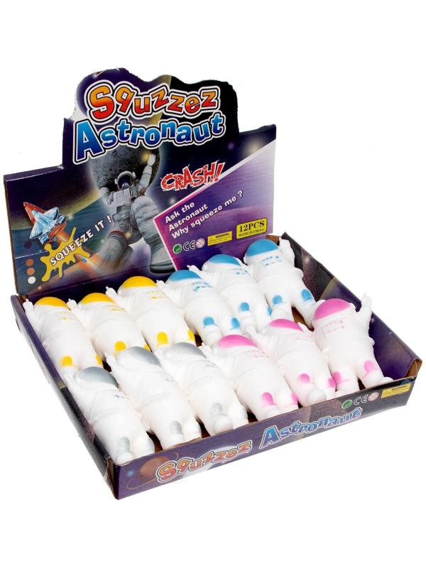 Мялка «Космонавт» с пастой, цвета МИКС