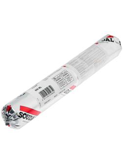 Герметик Soudal AC, для остекленения, силиконовый, 600 мл