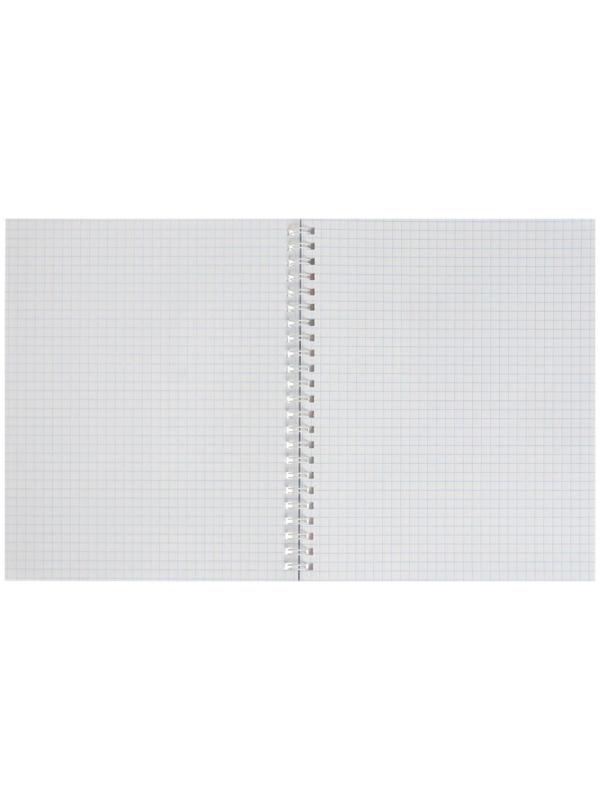 Тетрадь 60 листов в клетку на гребне 