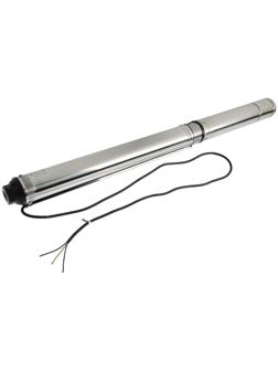 Насос скважинный JEMIX СН 3,5-2-100, центробежный, 1100 Вт, напор 120 м, 75 л/мин, кабель 2м