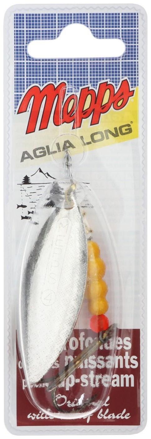 Блесна вращающаяся MEPPS Aglia Longue AG №4, 17 г, блистер