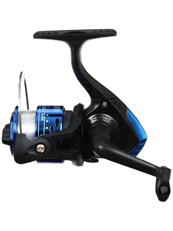 Катушка оснащённая BH200, 3 подшипника, 5.1:1, пластиковая шпуля, синяя