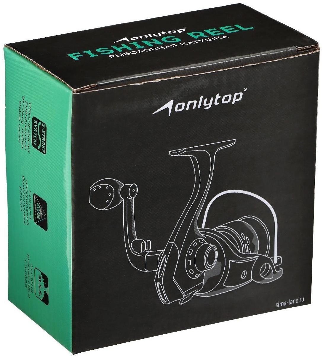 Катушка оснащённая BH200, 3 подшипника, 5.1:1, пластиковая шпуля, золотая