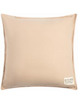 Подушка Этель, 45х45+1 см, бежевый, 100% хлопок